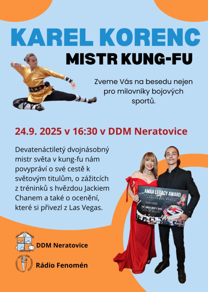 Beseda s mistrem světa v Kung-fu
