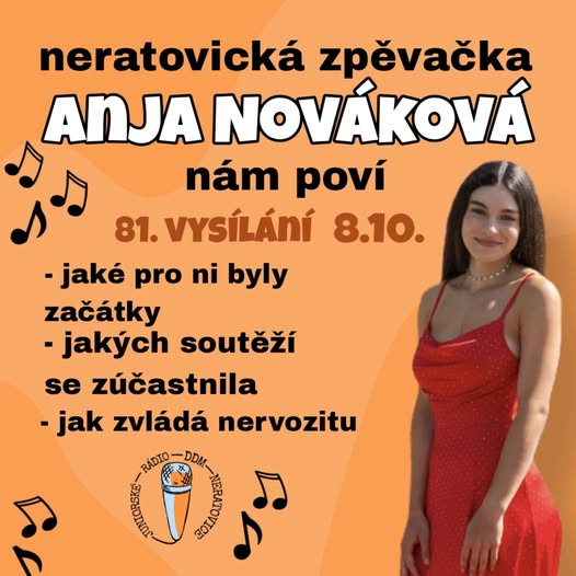 81. vysílání, zpěvačka Anja Nováková