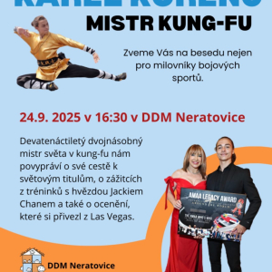 Beseda s mistrem světa v Kung-fu